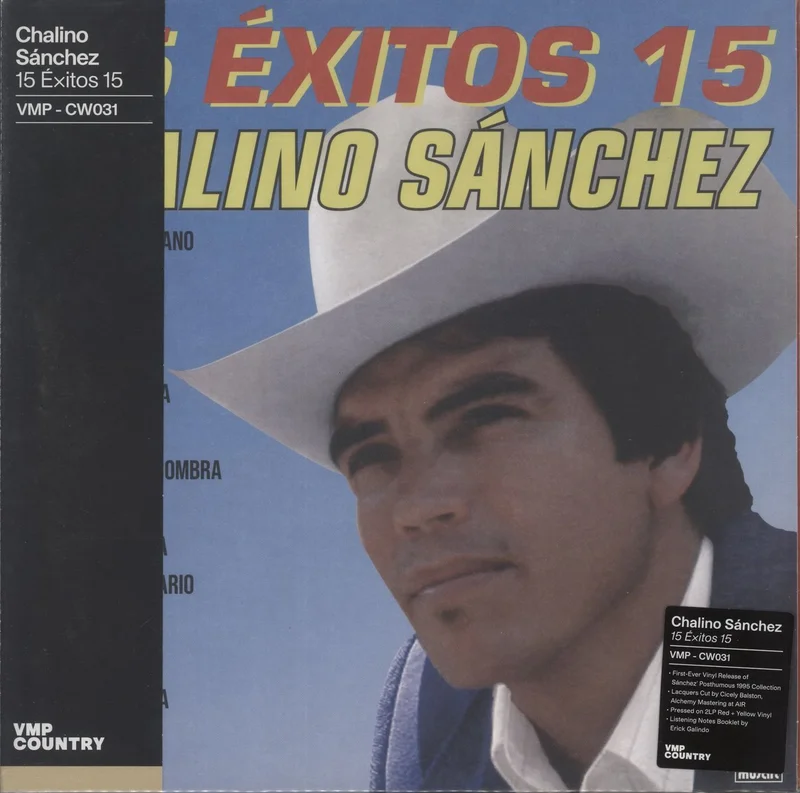 Chalino Snchez 15 xitos 15 - Red & Yellow Vinyl US 2-LP vinyl set