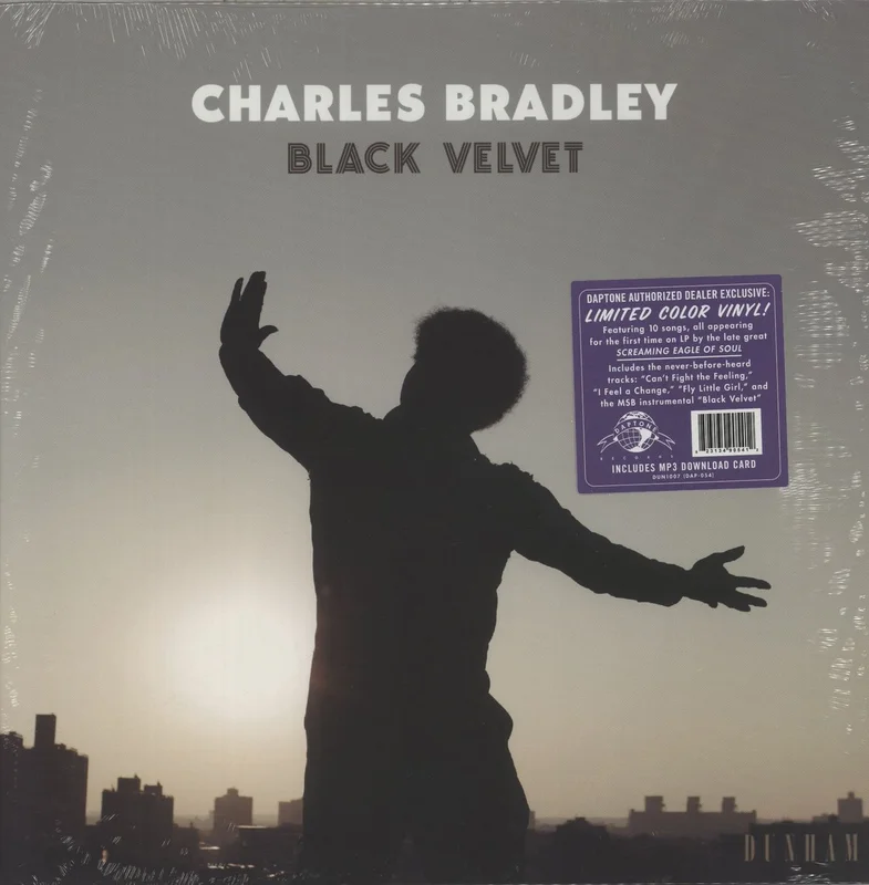 Charles Bradley Black Velvet - Purple & Black Vinyl - Sealed US Vinyl LP