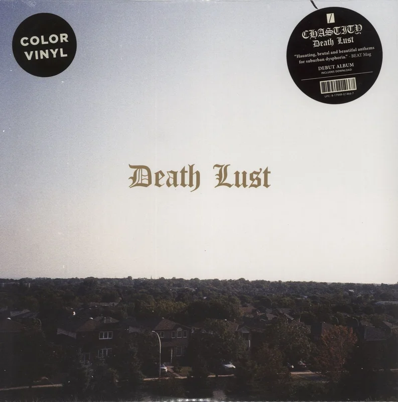 Chastity Death Lust - Red Vinyl - Sealed US Vinyl LP