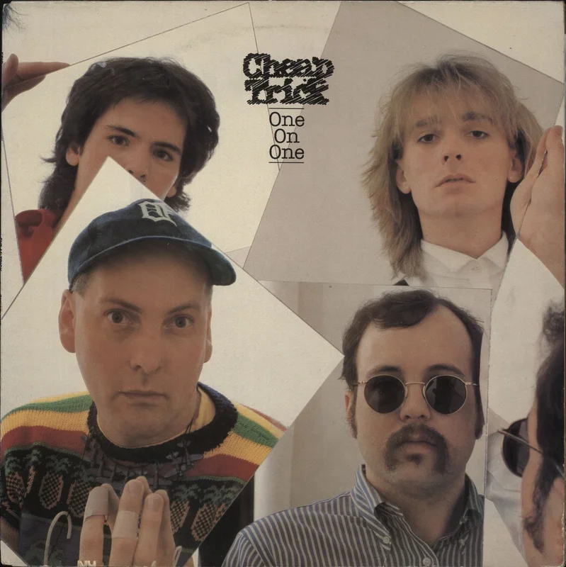 Cheap Trick One On One - Red Vinyl UK Vinyl LP