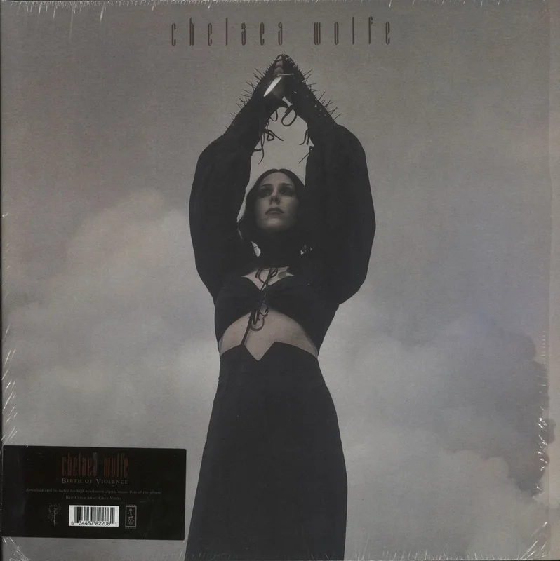 Chelsea Wolfe Birth Of Violence - Red "Consuming" Grey Vinyl UK Vinyl LP