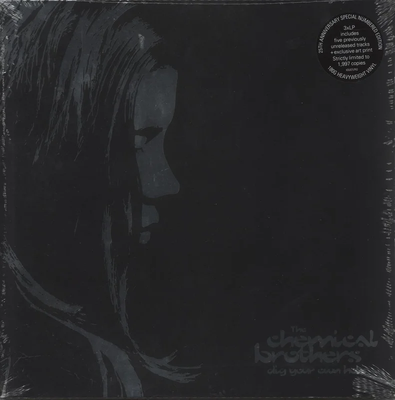 Chemical Brothers Dig Your Own Hole: 25th Anniversary - 180 Gram + Unnumbered - Sealed UK 3-LP vinyl set
