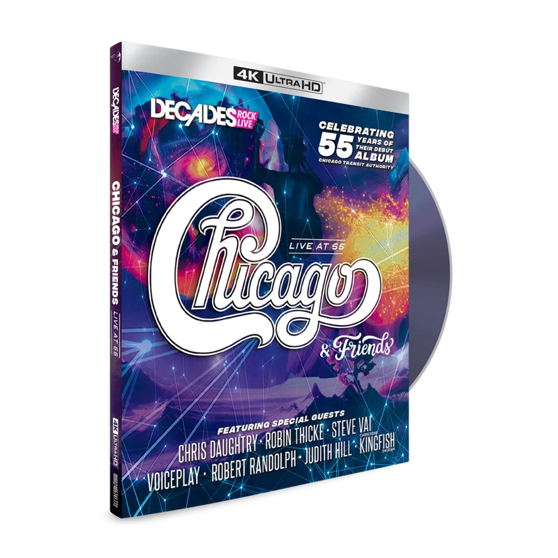 Chicago & Friends - Live At 55: 4K UHD