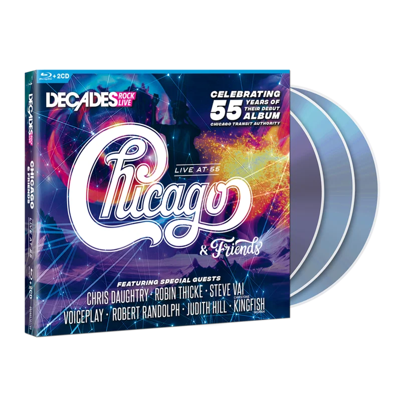 Chicago & Friends - Live At 55: Blu-Ray + 2CD