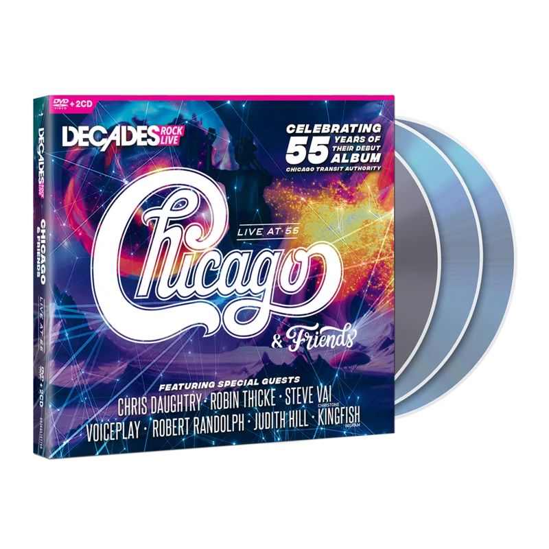 Chicago & Friends - Live At 55: DVD + 2CD