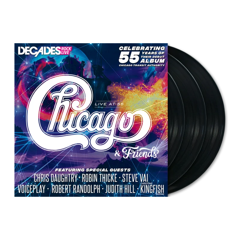 Chicago & Friends - Live At 55: Vinyl 3LP