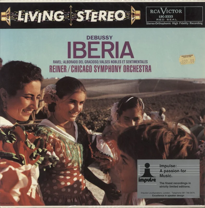 Chicago Symphony Orchestra Iberia / Alborado Del Gracioso / Valses Nobles Et Sentimentales US Vinyl LP
