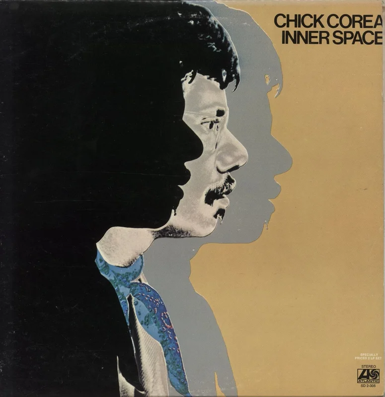 Chick Corea Inner Space - VG US 2-LP vinyl set