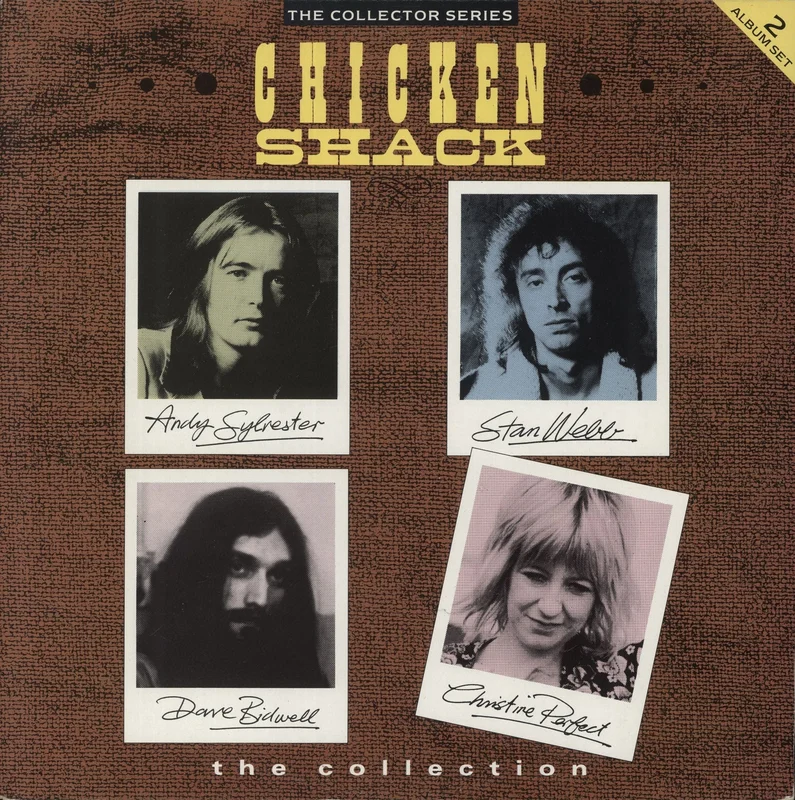 Chicken Shack The Collection - Yellow Text UK 2-LP vinyl set