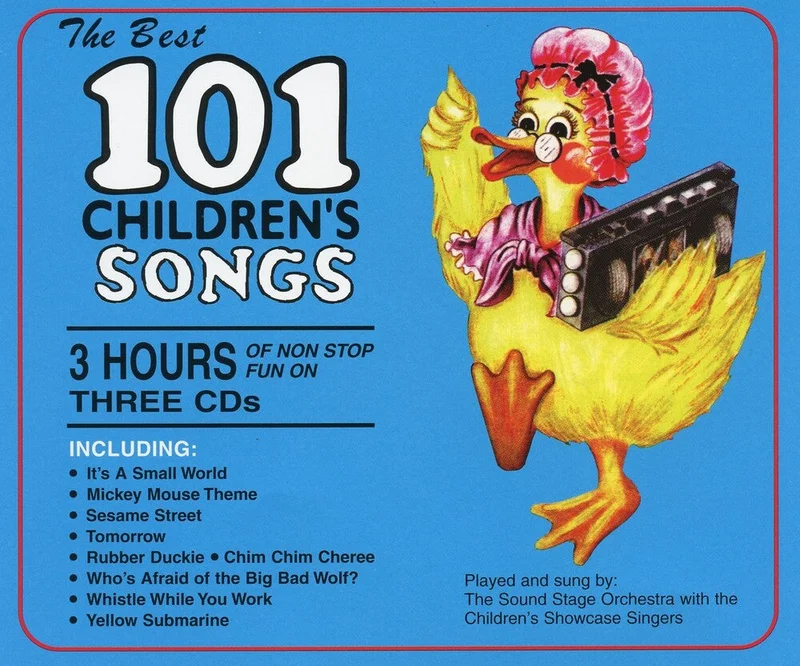 Children's Showcase Singers - Best 101 Children's Songs (3pk) [CD]