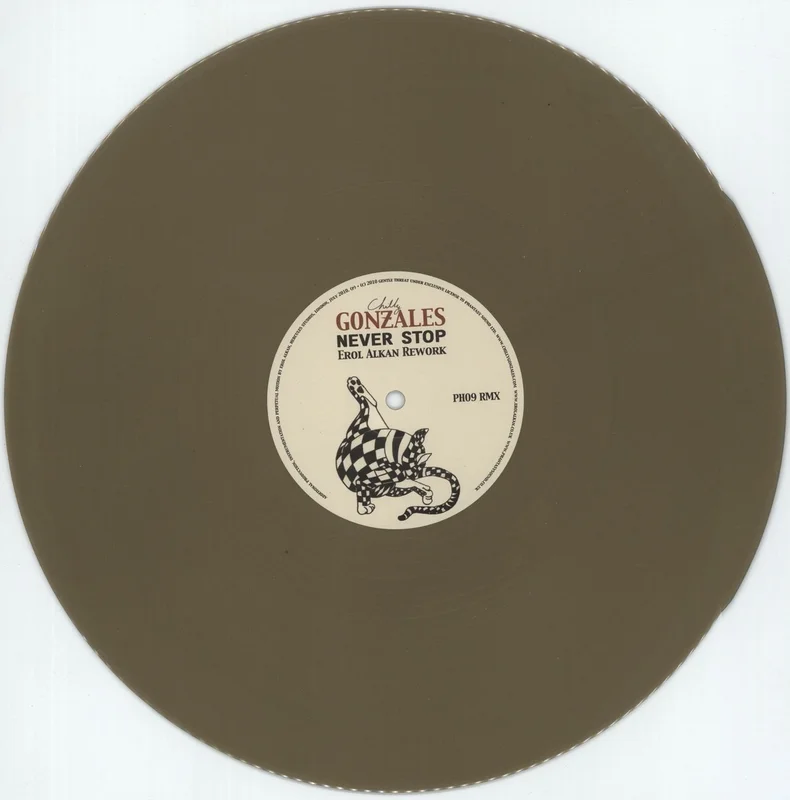 Chilly Gonzales Never Stop [Erol Alkan Rework] UK Vinyl LP