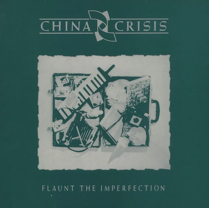 China Crisis Flaunt The Imperfection - Green sleeve UK Vinyl LP