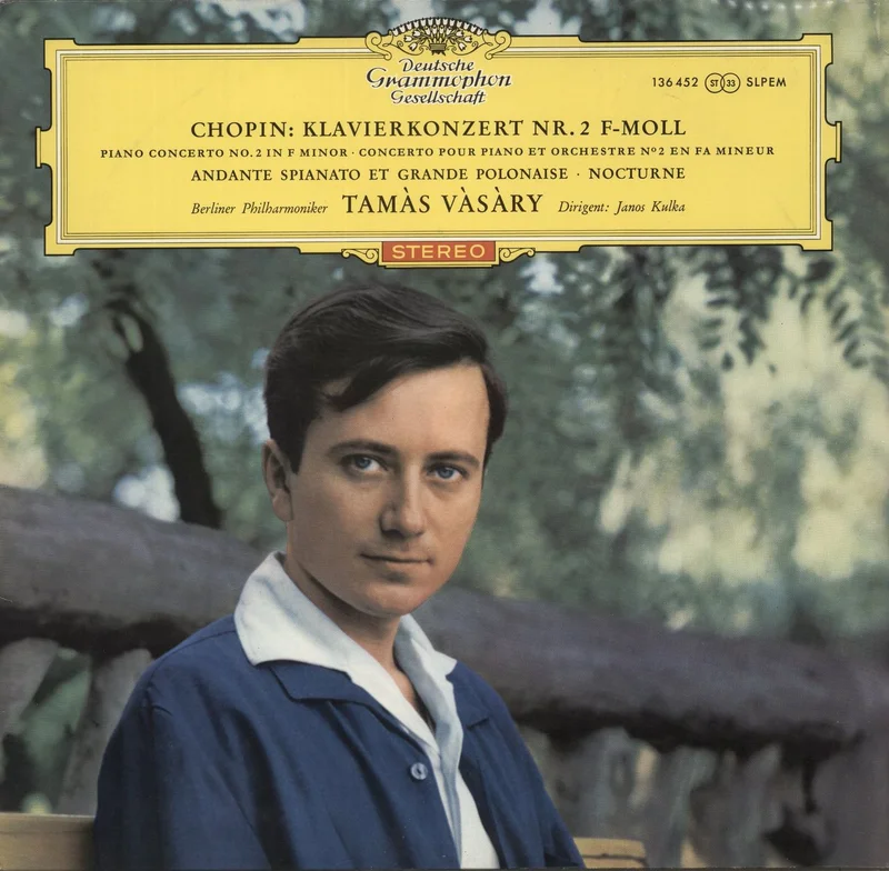 Chopin Chopin: Klavierkonzert Nr. 2 F-Moll Andante Spianato Et Grande Polonaise Nocturne German Vinyl LP