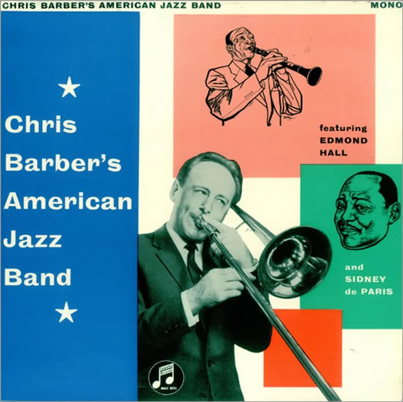 Chris Barber Chris Barber's American Jazz Band UK Promo Vinyl LP