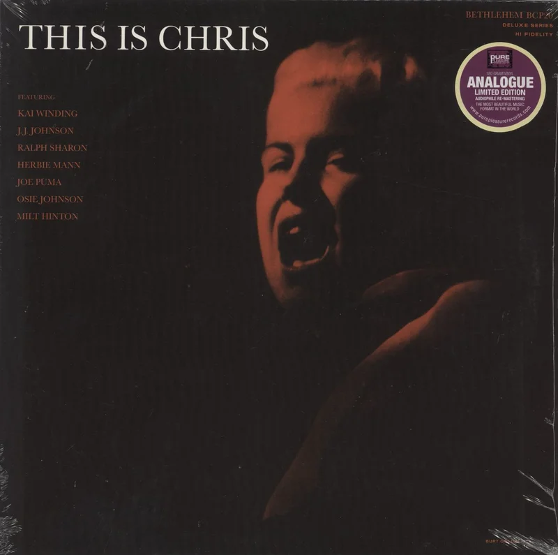 Chris Connor This Is Chris - 180gram - Sealed Japanese Vinyl LP