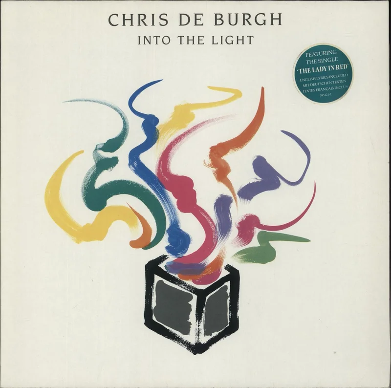 Chris De Burgh Into The Light - Stickered Sleeve German Vinyl LP