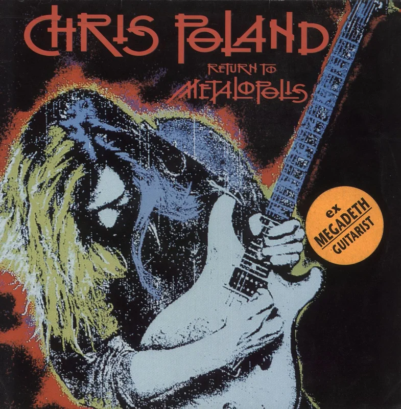 Chris Poland Return To Metalopolis UK Vinyl LP