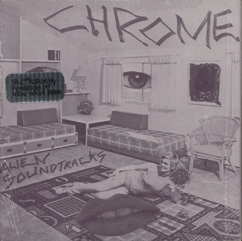 Chrome Alien Soundtracks - 1st US Vinyl LP