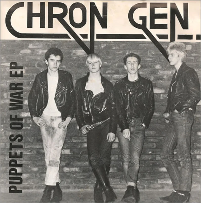 Chron Gen Puppets Of War EP UK 7" vinyl
