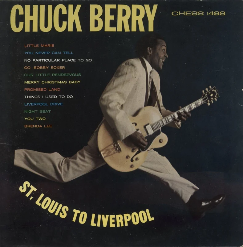 Chuck Berry St. Louis To Liverpool US Vinyl LP