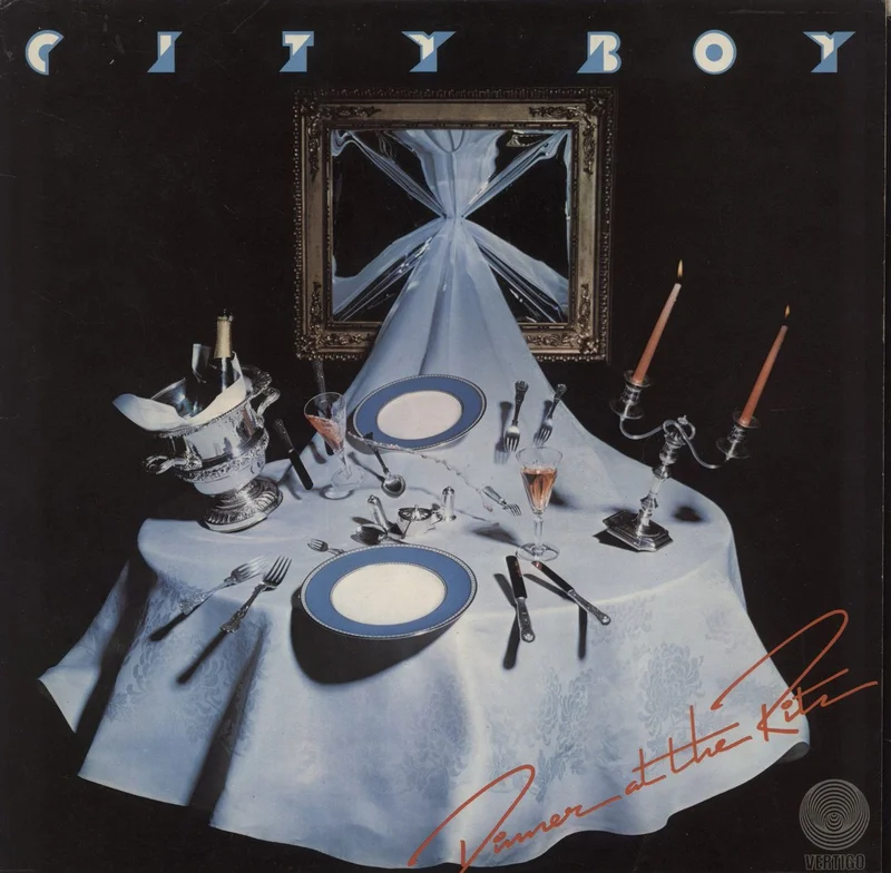 City Boy Dinner At The Ritz + lyric inner UK Vinyl LP
