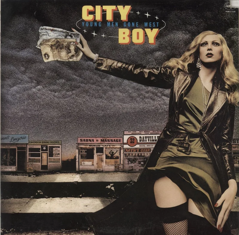 City Boy Young Men Gone West US Vinyl LP