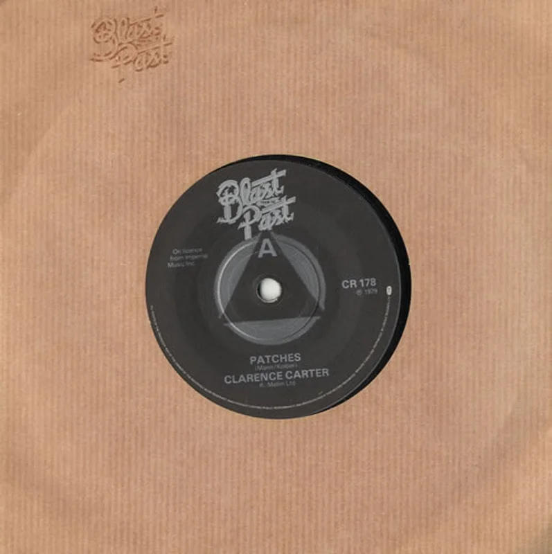 Clarence Carter Patches UK 7" vinyl