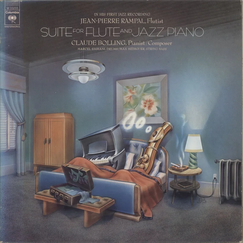 Claude Bolling Suite For Flute And Jazz Piano Trio Canadian Vinyl LP