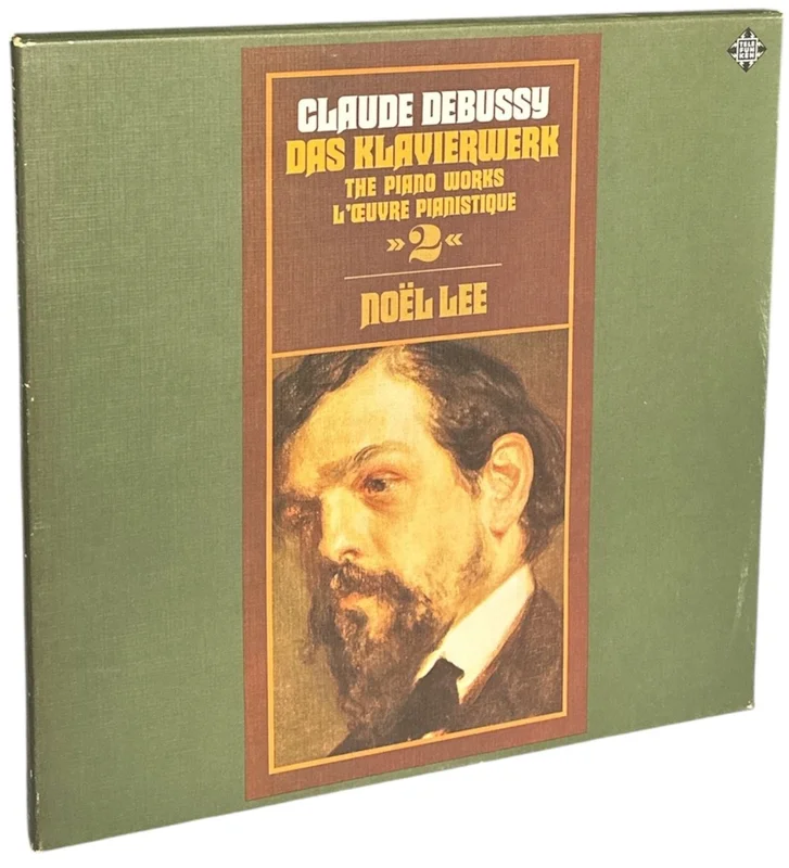 Claude Debussy Das Klavierwerk 2 German 3-LP vinyl set