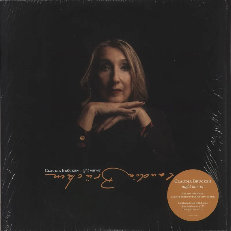 Claudia Brucken Night Mirror - Twilight Purple Vinyl + 12" EP and Signed Print UK Vinyl LP