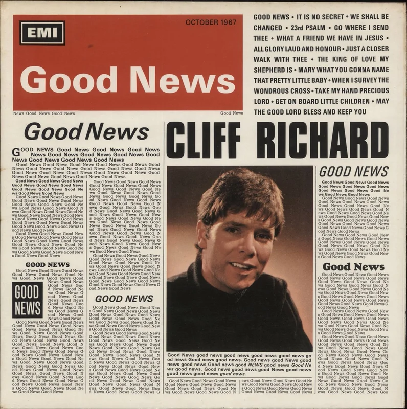 Cliff Richard Good News - 1st UK Vinyl LP