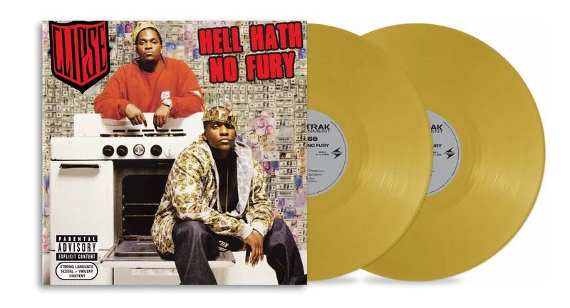 Clipse Hell Hath No Fury - Gold Vinyl - Sealed UK 2-LP vinyl set