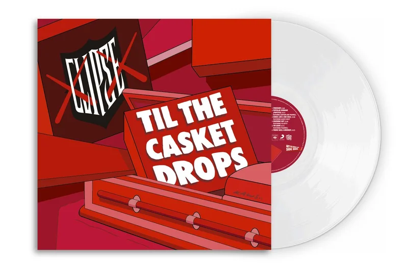 Clipse Til The Casket Drops - White Vinyl - Sealed UK Vinyl LP
