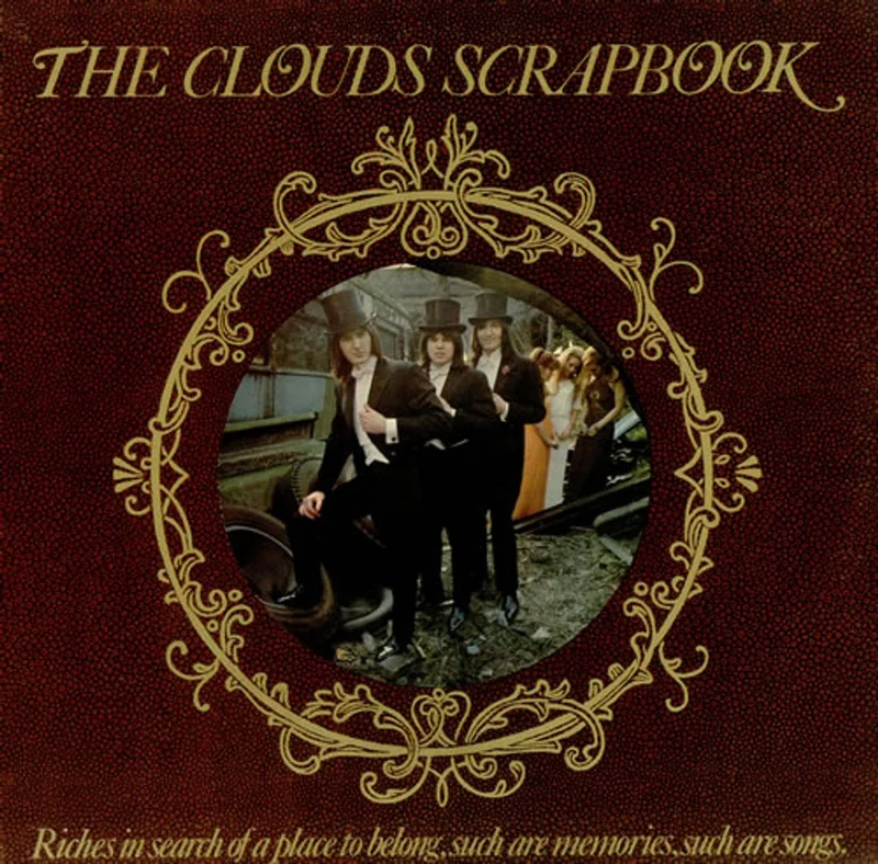 Clouds (Prog) The Clouds Scrapbook - 2nd Pink Label UK Vinyl LP