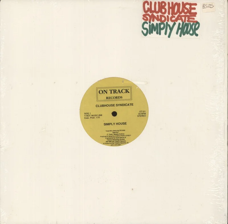 Clubhouse Syndicate Simply House US 12" vinyl