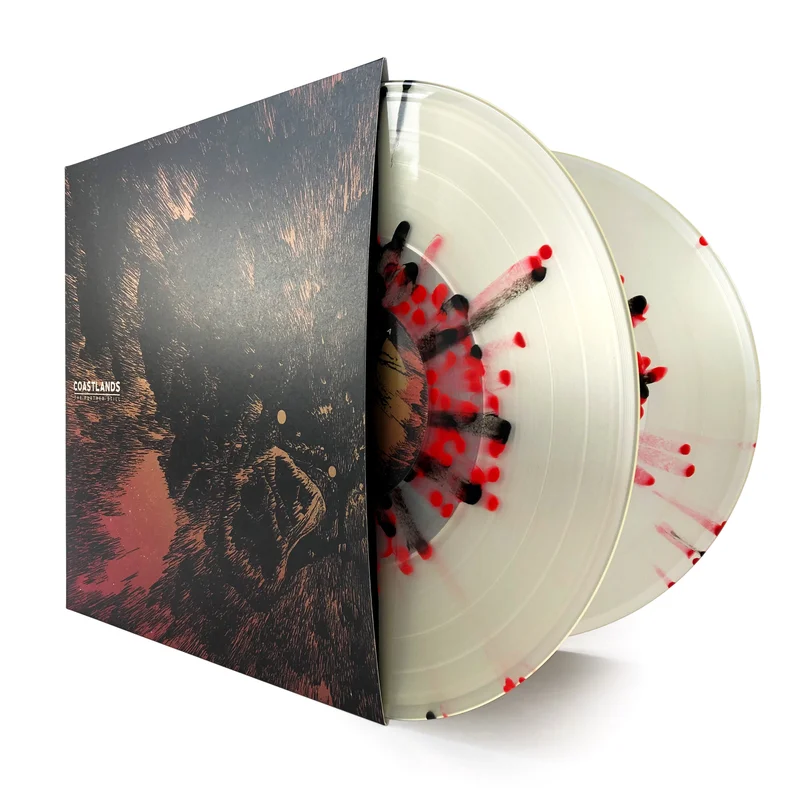 Coastlands  The Further Still [2xLP] Dark yellow with black smoke