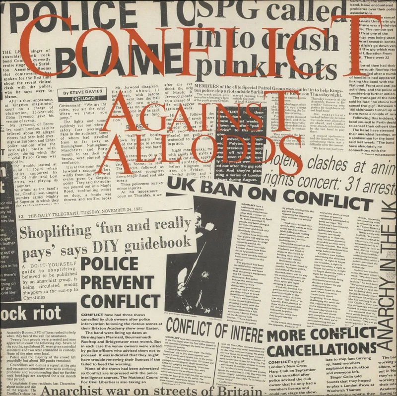 Conflict Against All Odds UK Vinyl LP