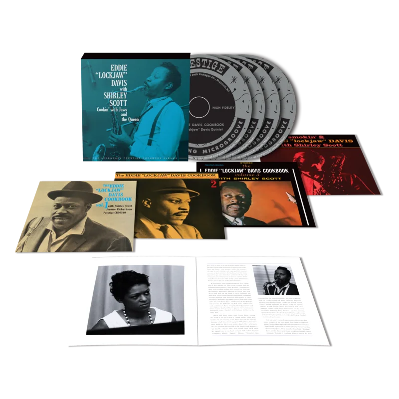 Cookin' With Jaws And The Queen: The Legendary Prestige Cookbook Albums (4-CD)
