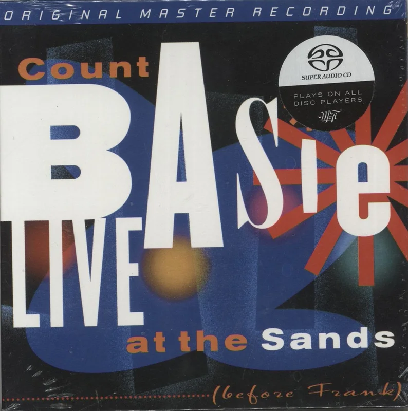 Count Basie Live At The Sands (Before Frank) - Super Audio CD - Sealed US Super audio CD