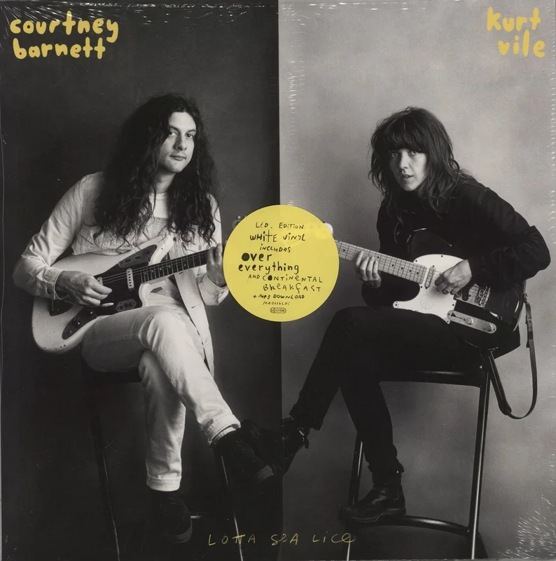 Courtney Barnett Lotta Sea Lice - White Vinyl UK Vinyl LP