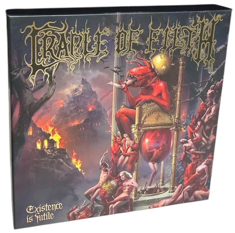 Cradle Of Filth Existence Is Futile - Gold Vinyl Box Set UK Vinyl box set