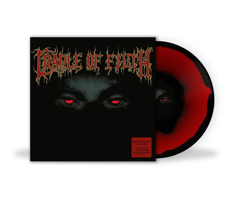 Cradle Of Filth From The Cradle To Enslave EP - Red & Black Corona Effect Vinyl - Sealed UK 12" vinyl