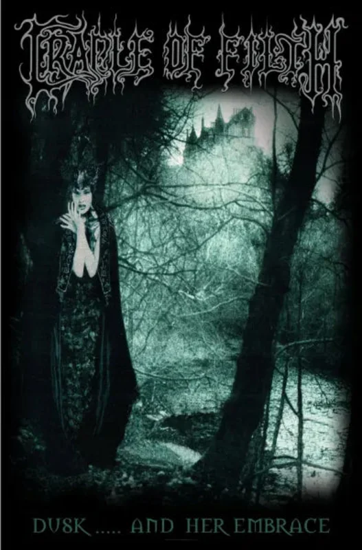 CRADLE OF FILTH: official DUSK AND HER EMBRACE large flag / textile poster