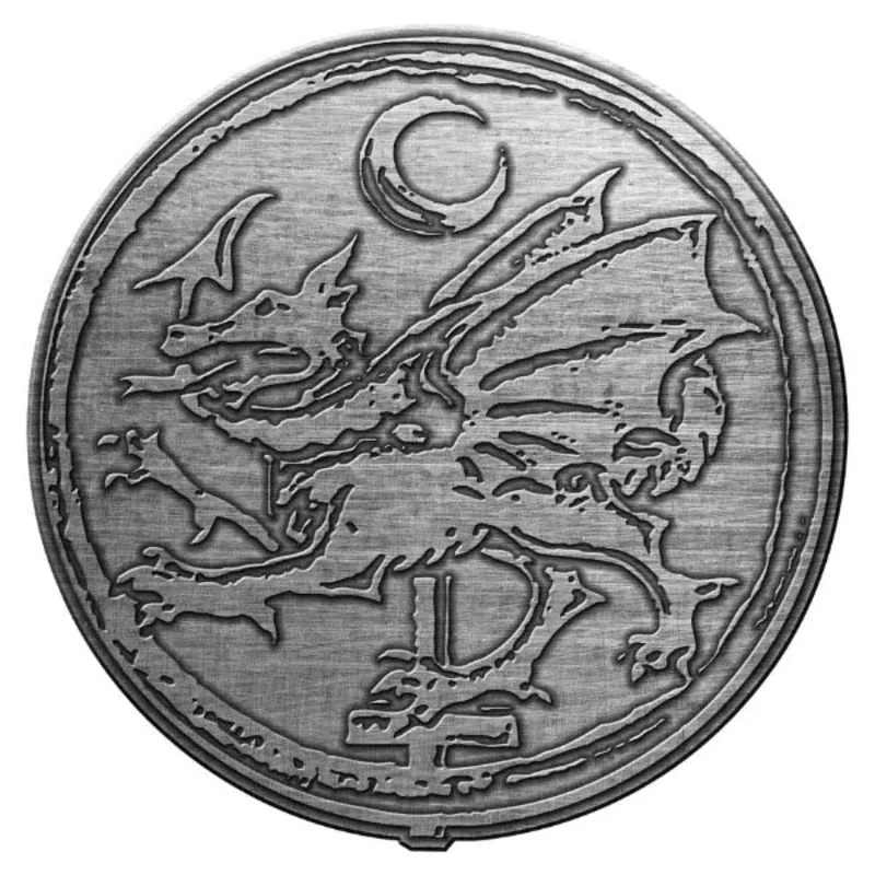CRADLE OF FILTH: official ORDER OF THE DRAGON cast metal badge