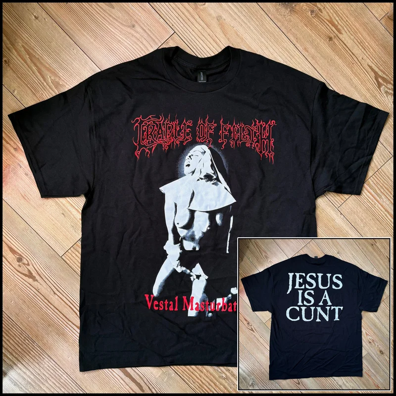 CRADLE OF FILTH: official Vestal Masturbation shirt