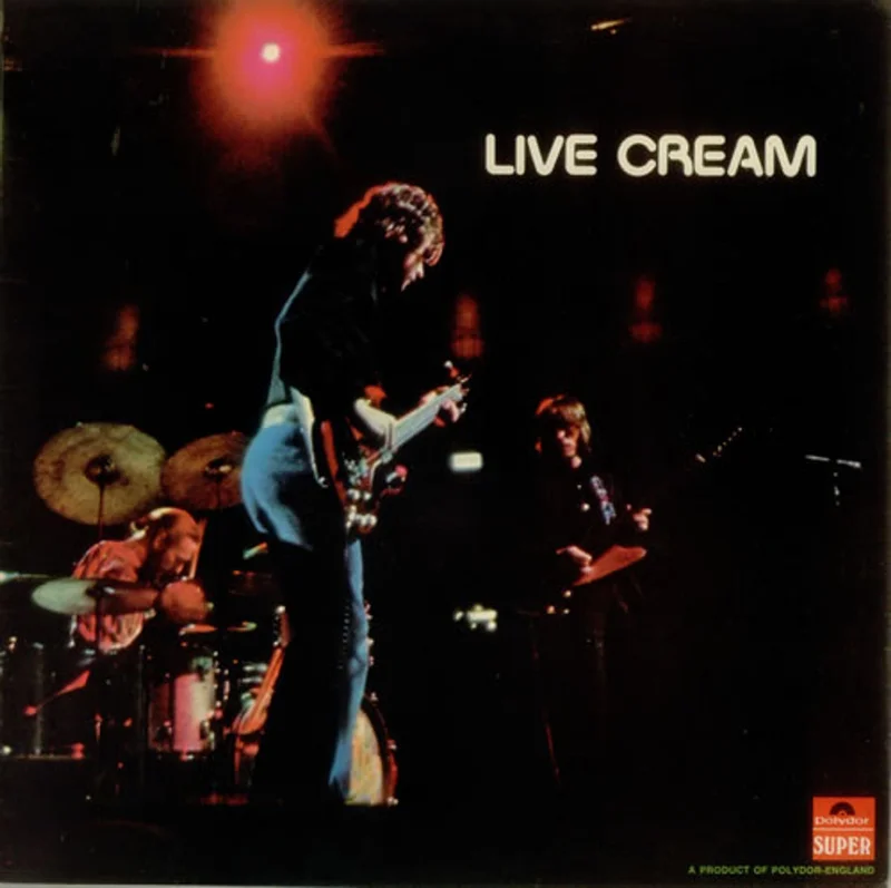 Cream Live Cream UK Vinyl LP
