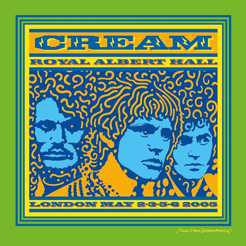 Cream Royal Albert Hall (London May 2-3-5-6 2005) (3xLP, Limited Edition Blue & Green Splatter Vinyl)