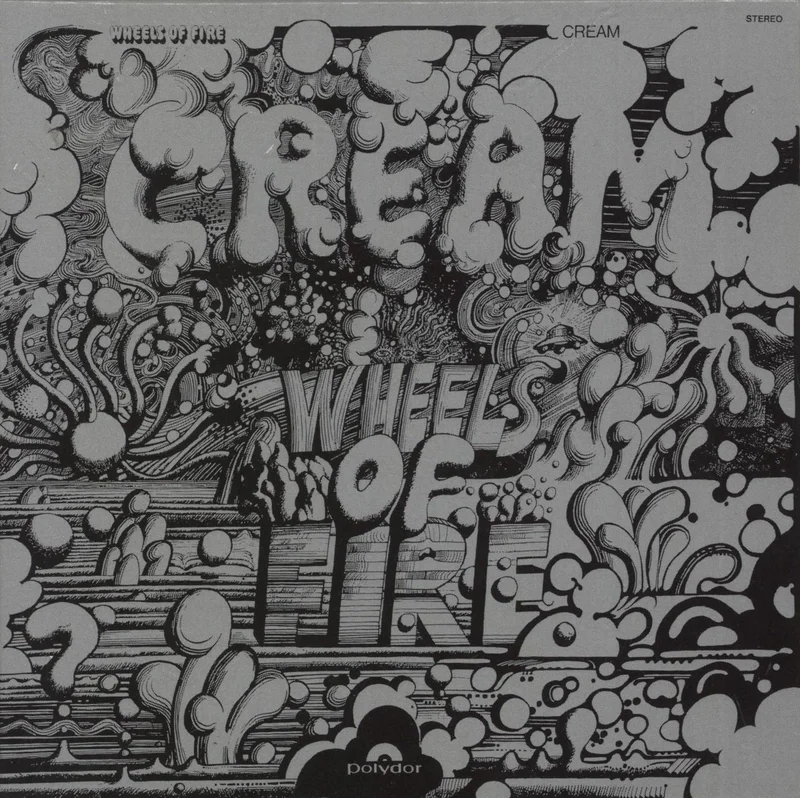 Cream Wheels Of Fire - Gold German 2-CD album set