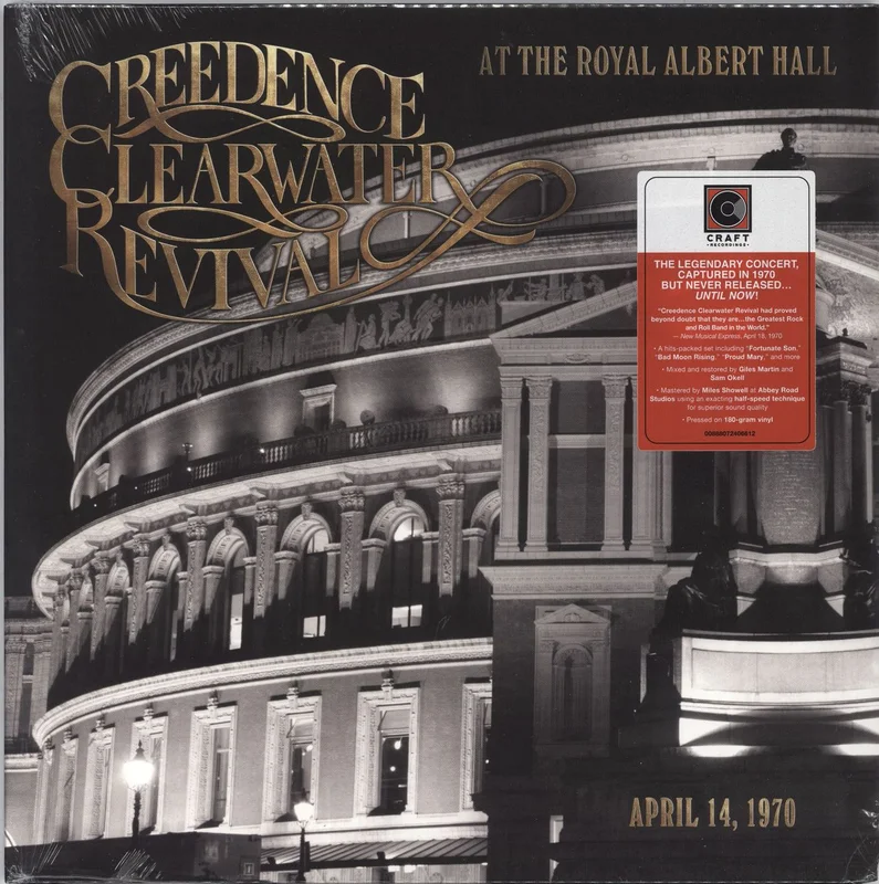 Creedence Clearwater Revival At The Royal Albert Hall [April 14, 1970] - 180 Gram Vinyl - Sealed US Vinyl LP