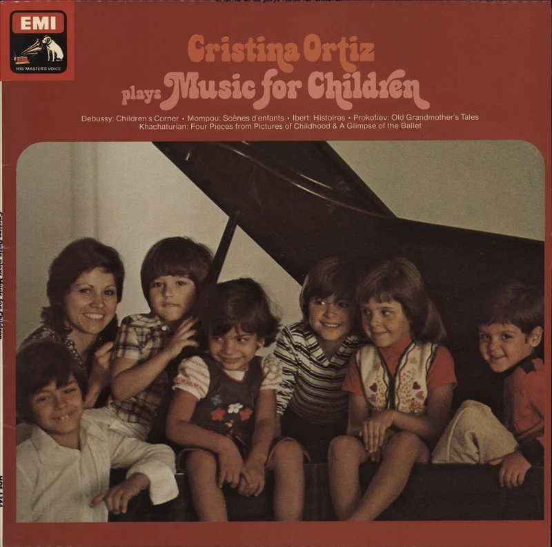 Cristina Ortiz Music For Children UK Vinyl LP